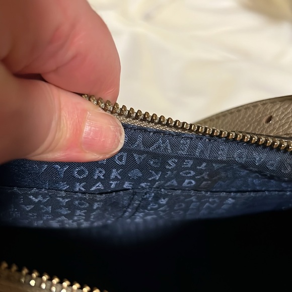 Kate Spade taupe pebble purse-EUC - Picture 10 of 12